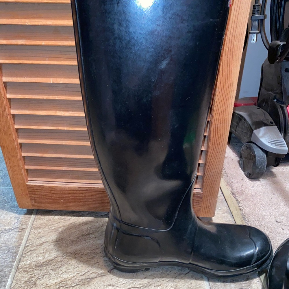 Hunter Black Women's Winter & Rain Boots - Picture 5 of 5